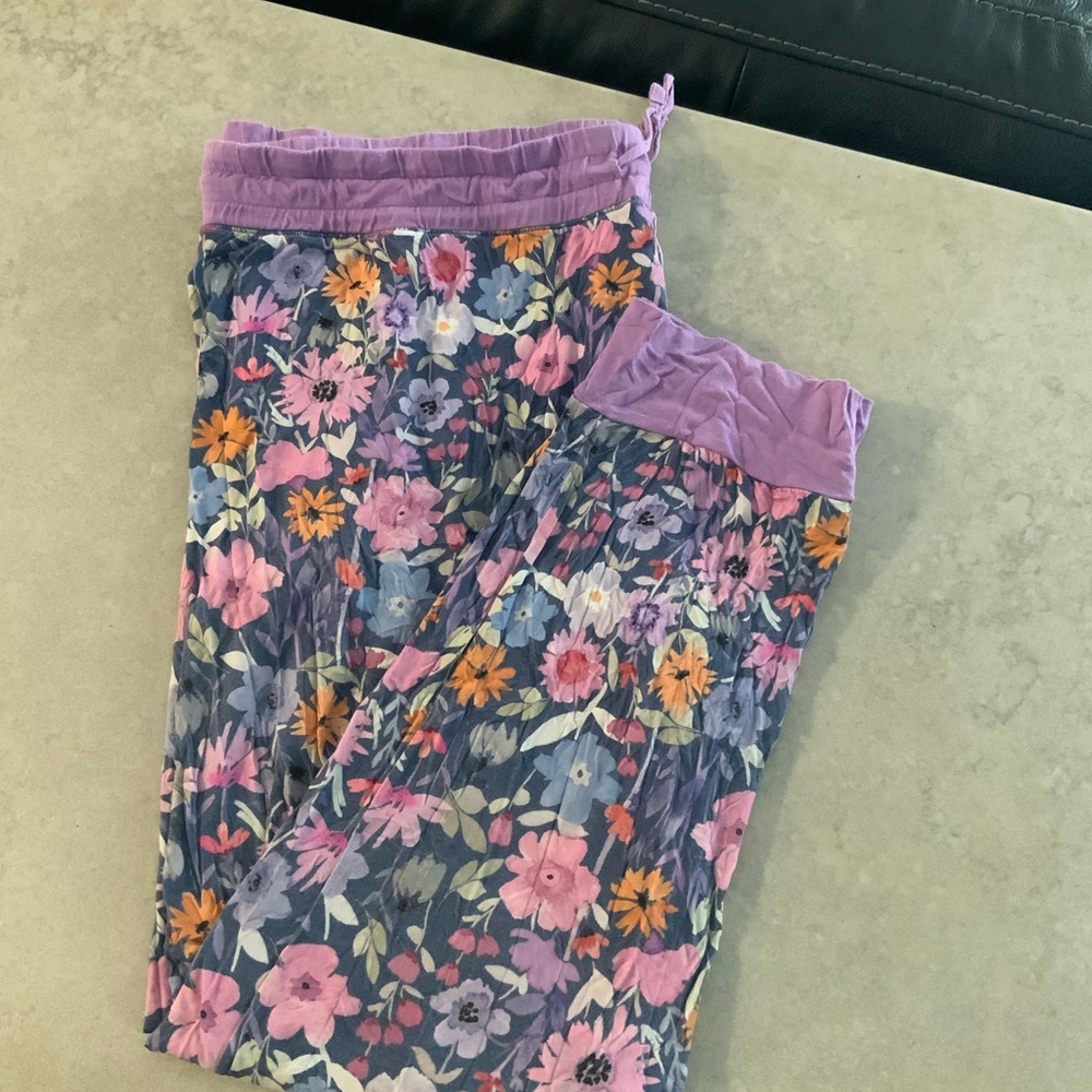 Little Sleepies Purple Dusk Bloom Pajama Set
